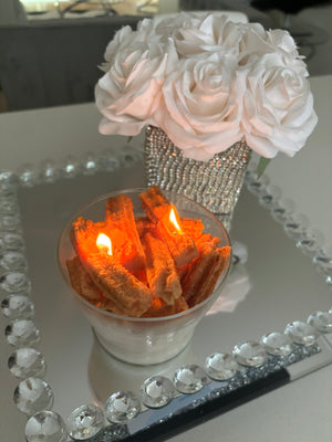 Churro candle