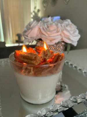 Churro candle