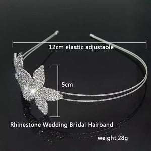#6 Rhinestone Wedding Bridal Headband