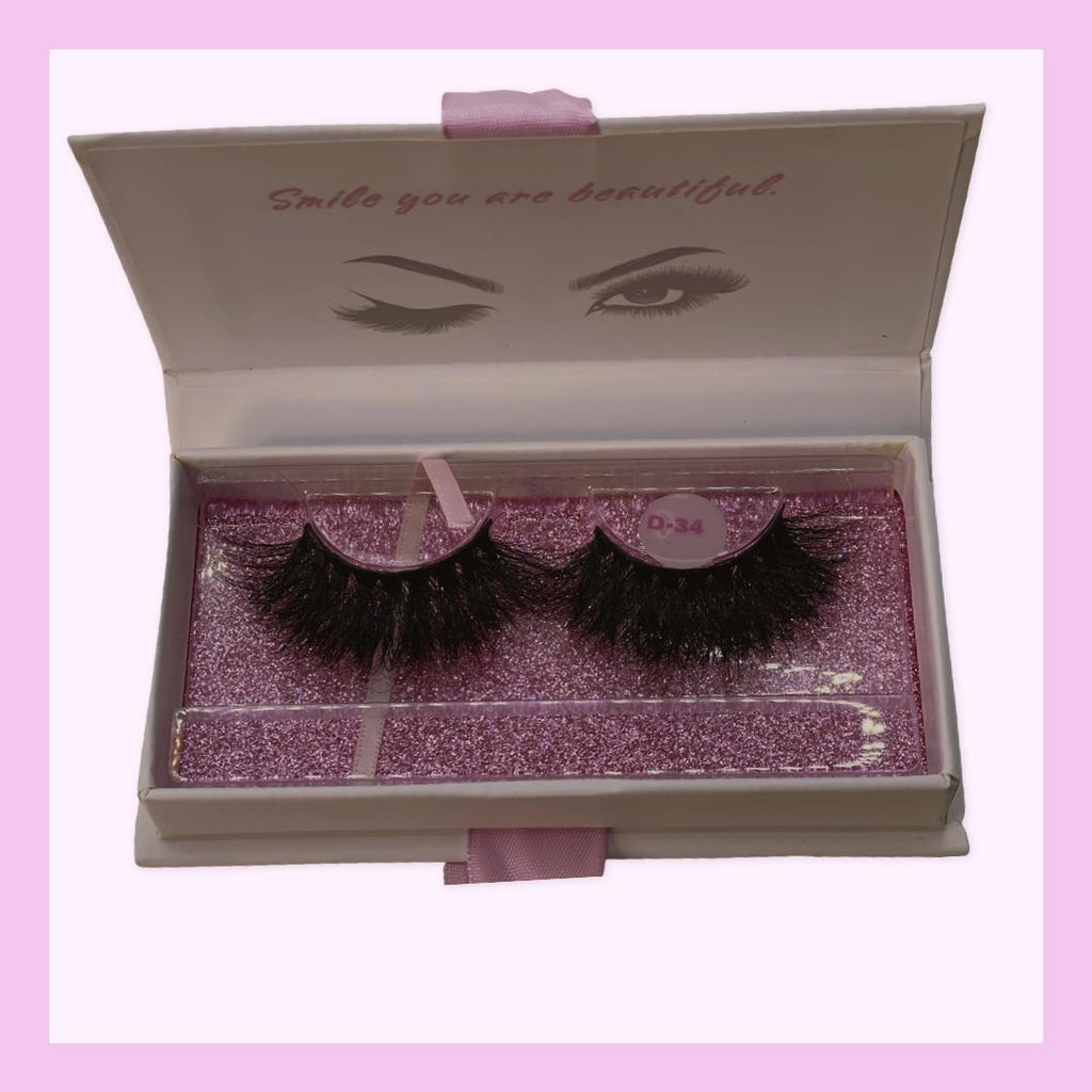 3D Faux Lashes (D-34)