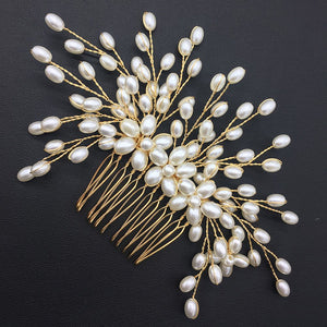 #26 Fashion Pearl Bridal Hair Comb