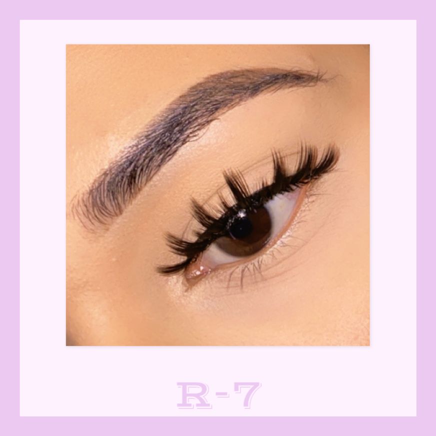 Synthetic Eye Lashes (R-7)
