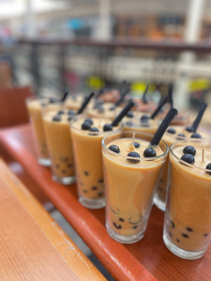caramel chai boba