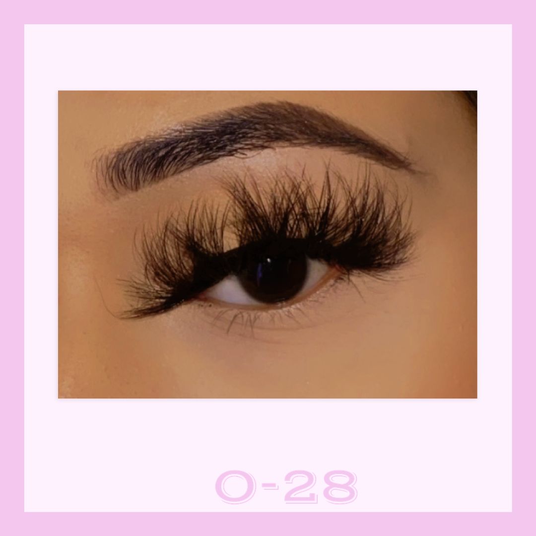 3D Faux Lashes (O-28)