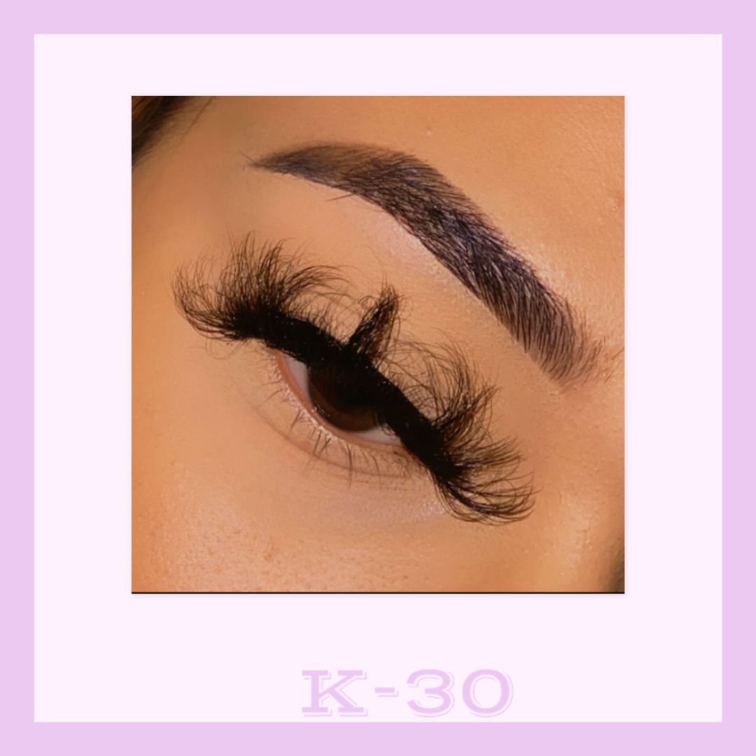 3D Faux Lashes (K-30)