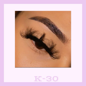 3D Faux Lashes (K-30)
