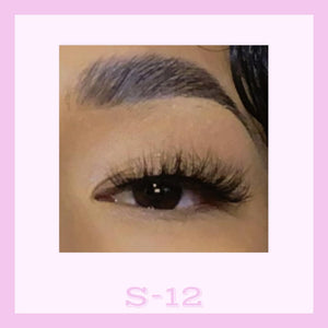 3D Faux Lashes (S-12)