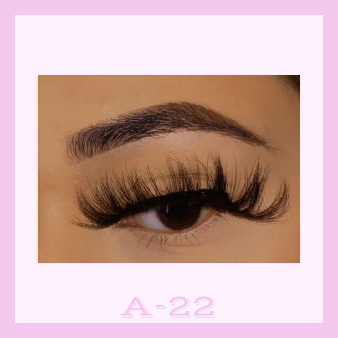 3D Faux Lashes (A-22)