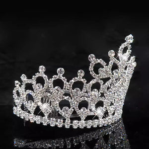MUSA  Rhinestone Tiara crown