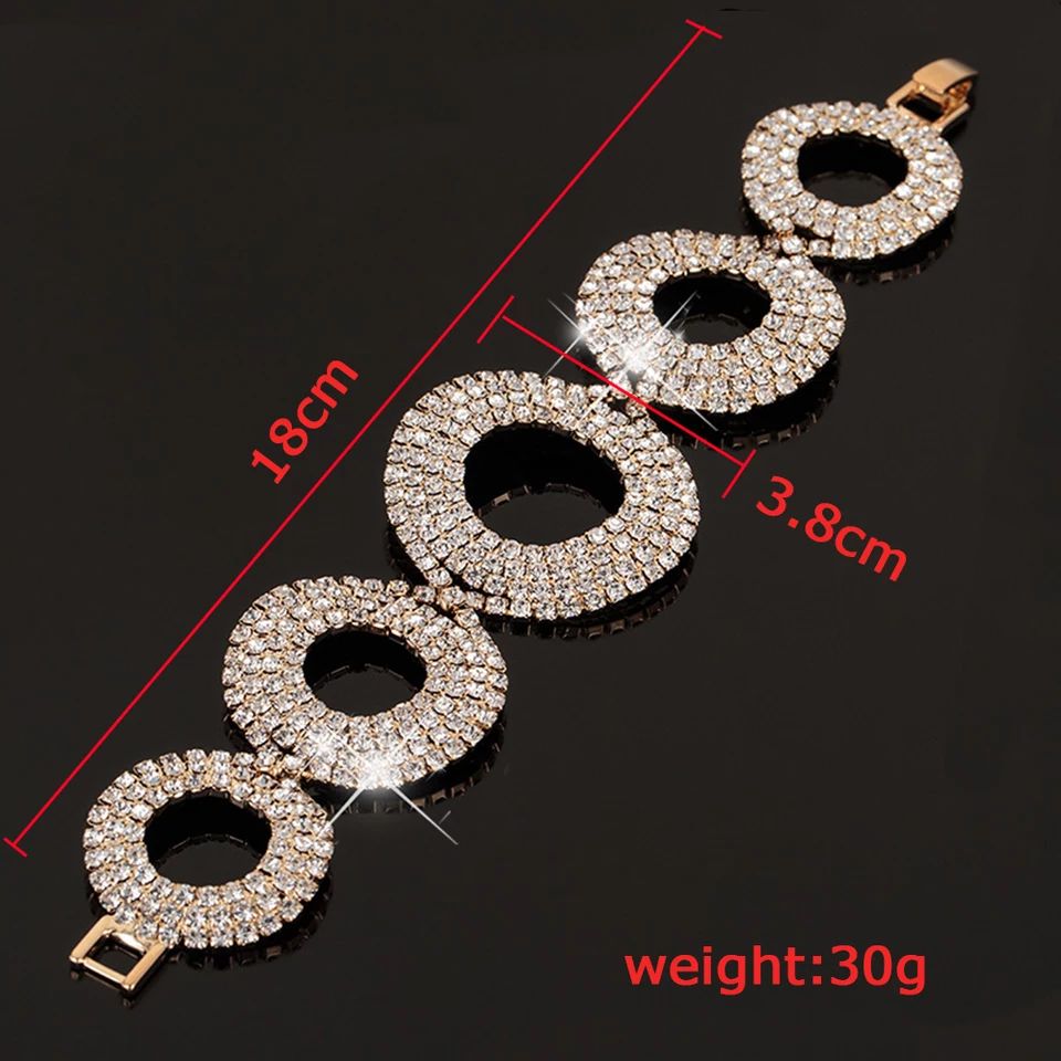 #30 Rhinestone bracelet