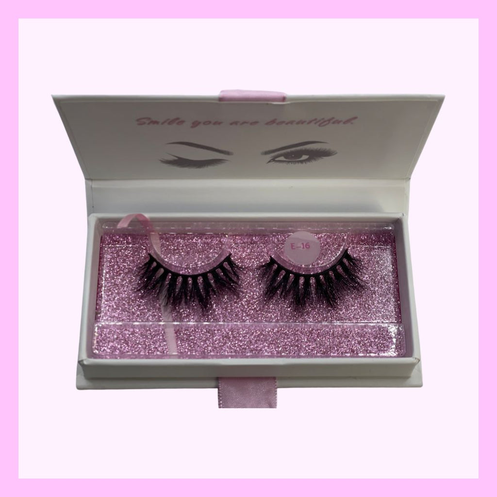 3D Faux Lashes (E-16)
