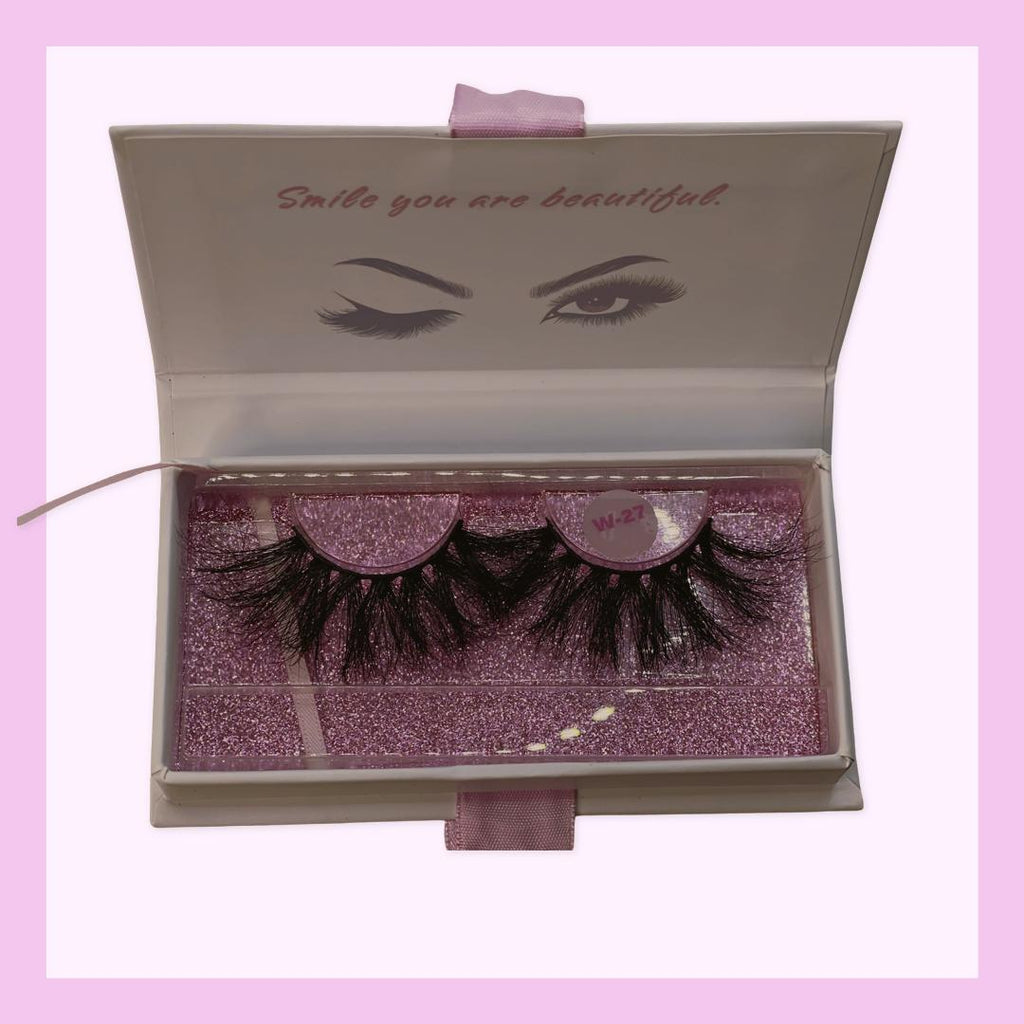 3D Faux Lashes (W-27)