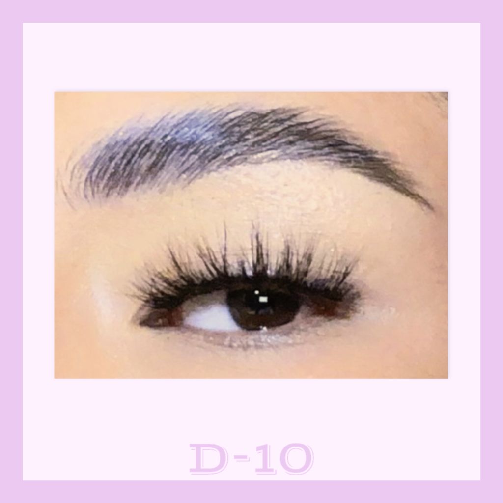 3D Faux Lashes (D-10)