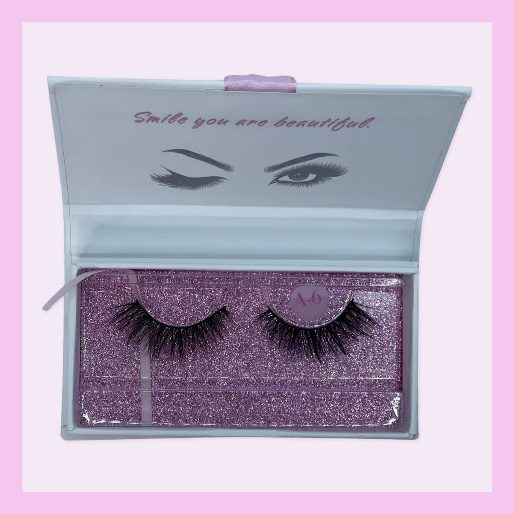 Synthetic Eye Lashes (A-6)