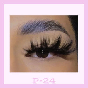 3D Faux Lashes (P-24)