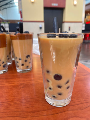caramel chai boba