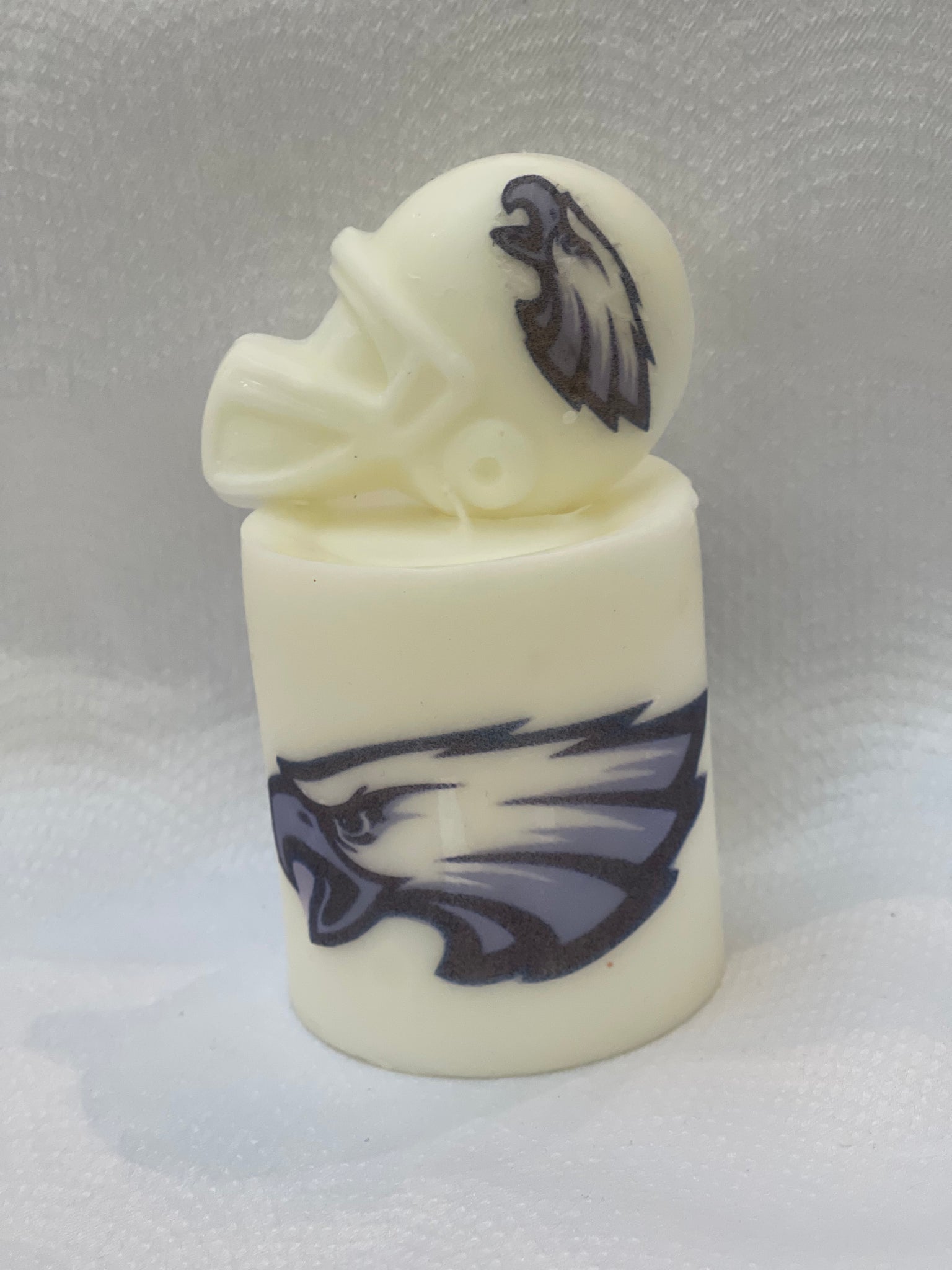 Football pillar candles