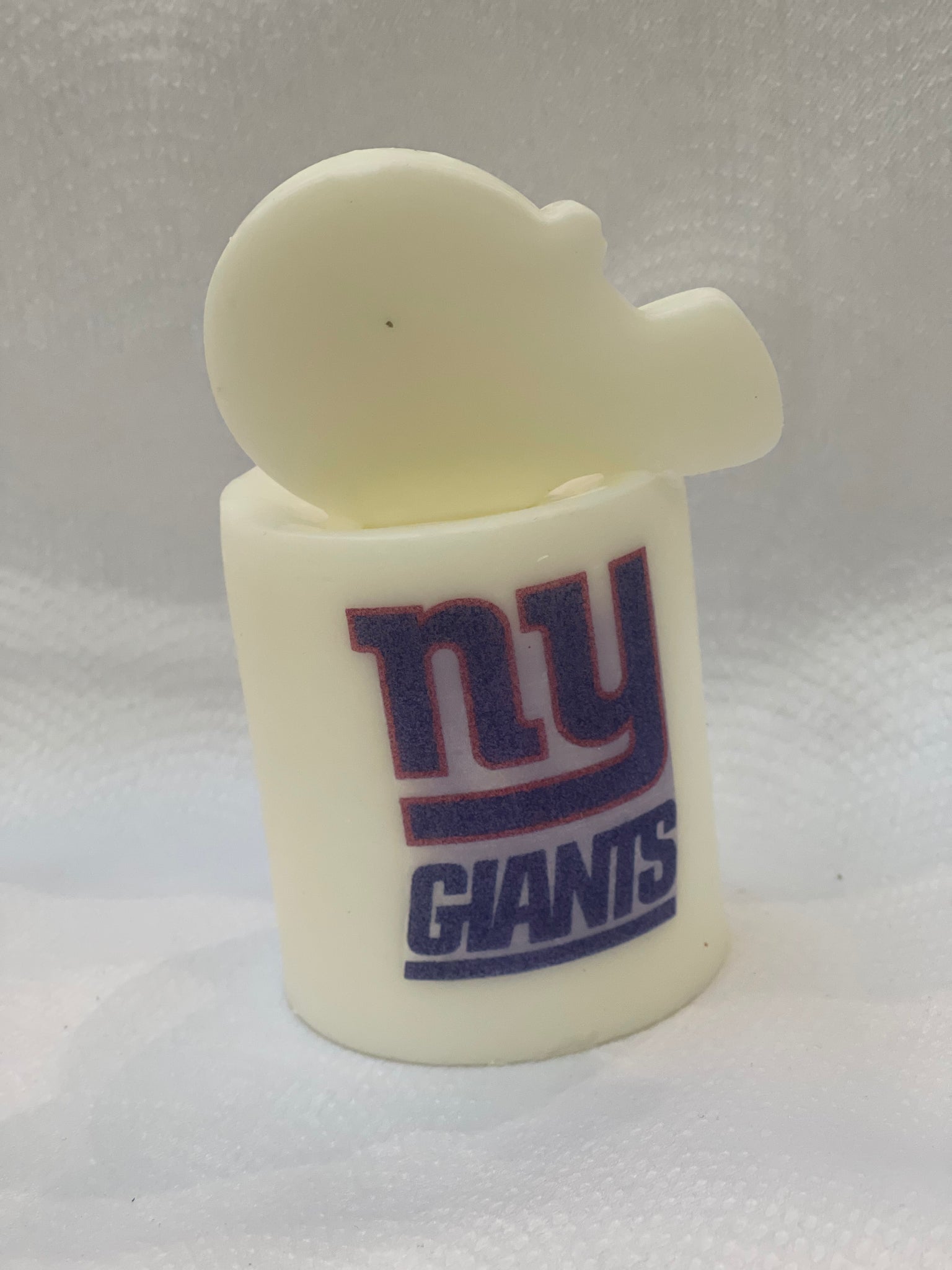 Football pillar candles