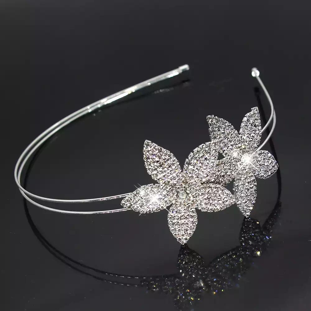 #6 Rhinestone Wedding Bridal Headband