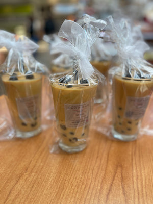 caramel chai boba
