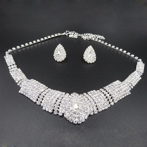 #33 Rhinestone Necklace set