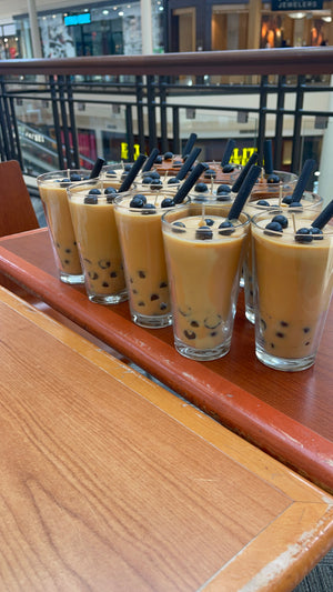 caramel chai boba