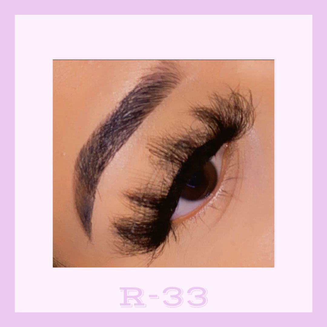 3D Faux Lashes (R-33)